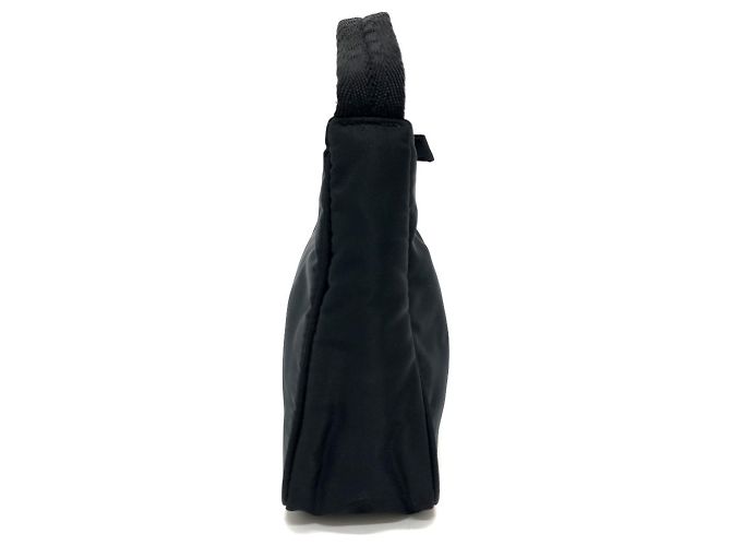 Prada MV515 Triangle Plate Handtasche Schwarz - Ansicht 4