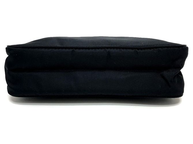 Prada MV515 Triangle Plate Handtasche Schwarz - Ansicht 5