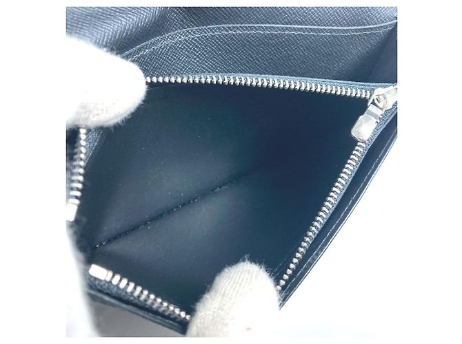 Cartera Larga Brazza Epi Louis Vuitton Negro - vista 15
