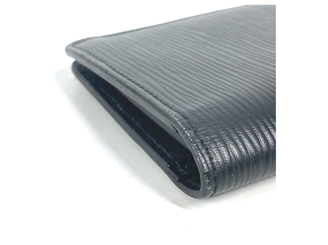 Cartera Larga Brazza Epi Louis Vuitton Negro - vista 4