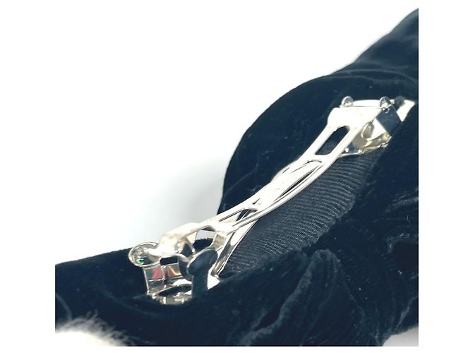 Fermaglio per capelli Miu Miu con grande fiocco - vista 11