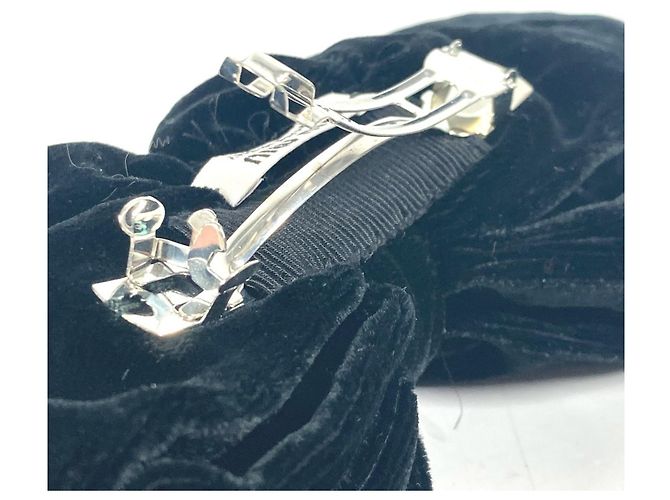 Fermaglio per capelli Miu Miu con grande fiocco - vista 6