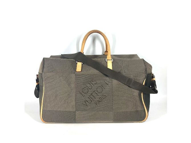 Borsa Souverain Damier Geant Louis Vuitton Cachi - vista 2
