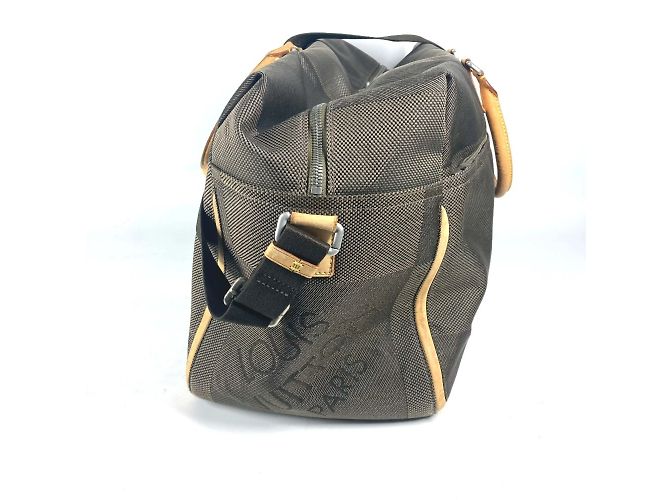 Borsa Souverain Damier Geant Louis Vuitton Cachi - vista 3