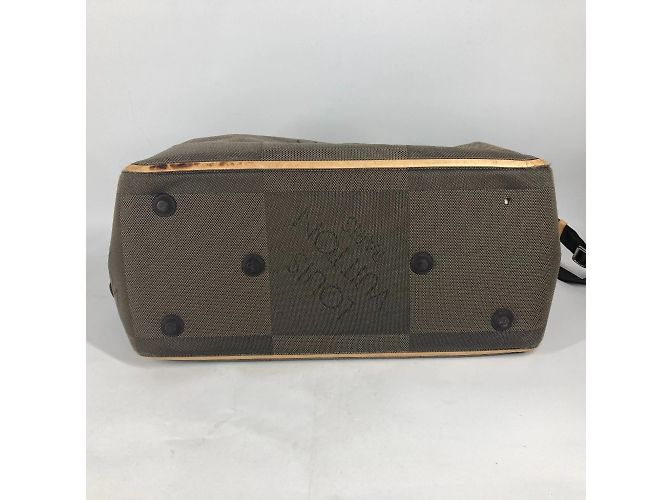Borsa Souverain Damier Geant Louis Vuitton Cachi - vista 7