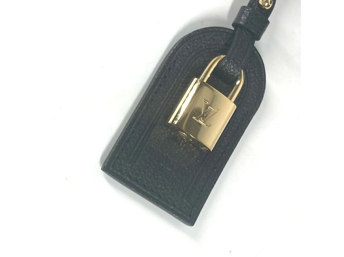 Borsa Tote Petit Palais PM in Monogram Empreinte di Louis Vuitton Nero - vista 11