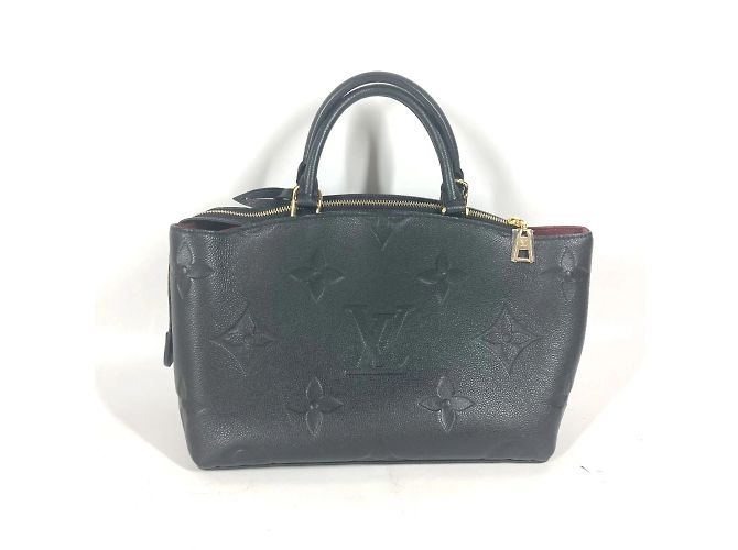 Borsa Tote Petit Palais PM in Monogram Empreinte di Louis Vuitton Nero - vista 2