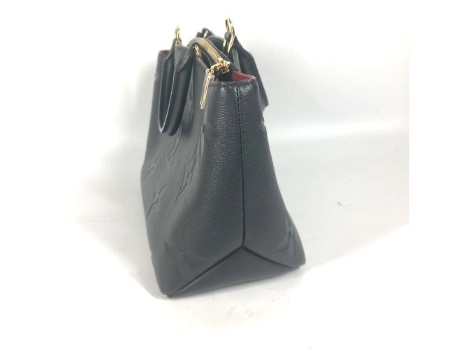 Borsa Tote Petit Palais PM in Monogram Empreinte di Louis Vuitton Nero - vista 4