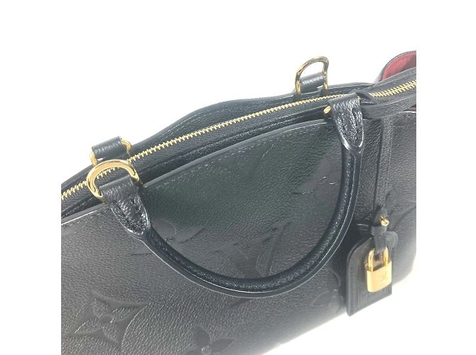 Borsa Tote Petit Palais PM in Monogram Empreinte di Louis Vuitton Nero - vista 6