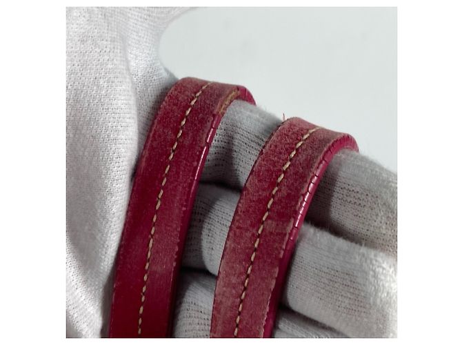 Borsa tote in nylon e pelle rosa Prada - vista 9