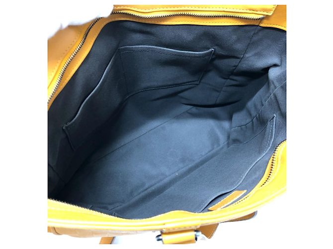 Borsa Tote Tadao Damier Infini Louis Vuitton Giallo - vista 11