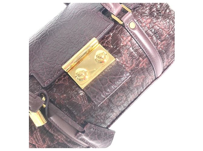 Borsa Tote Louis Vuitton Monogram Volupte Porpora - vista 9