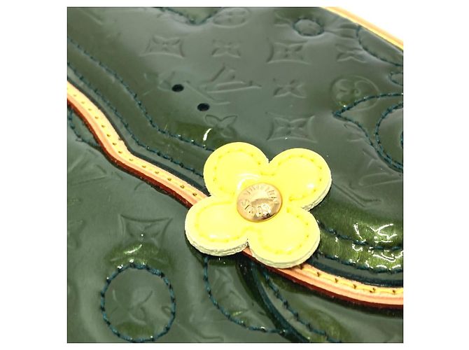 Pochette Frog Comte de Fay in Monogram Vernis Louis Vuitton Verde - vista 4