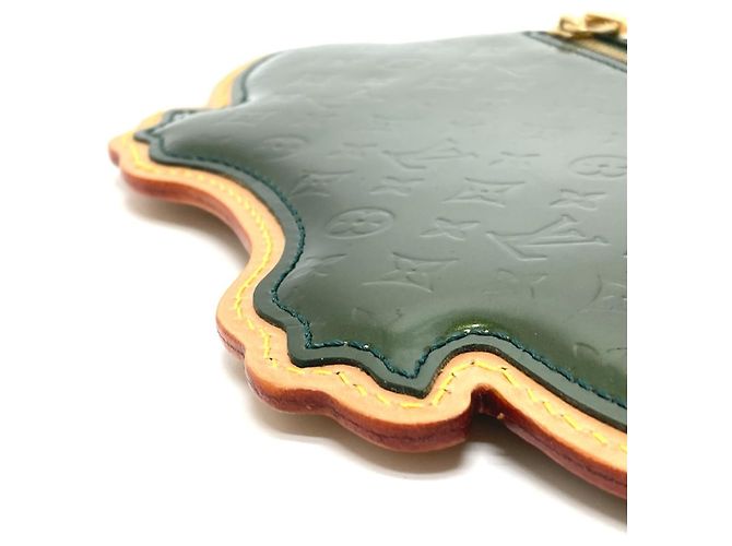 Pochette Frog Comte de Fay in Monogram Vernis Louis Vuitton Verde - vista 7