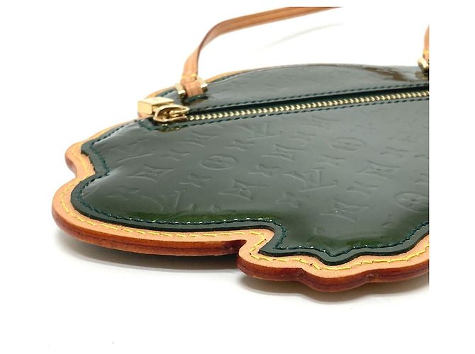 Pochette Frog Comte de Fay in Monogram Vernis Louis Vuitton Verde - vista 8
