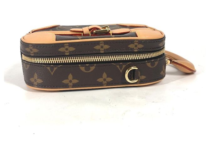 Pochette Verticale Valisette Monogram Louis Vuitton Marrone - vista 3