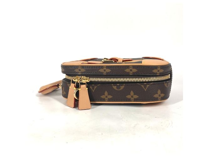 Pochette Verticale Valisette Monogram Louis Vuitton Marrone - vista 4