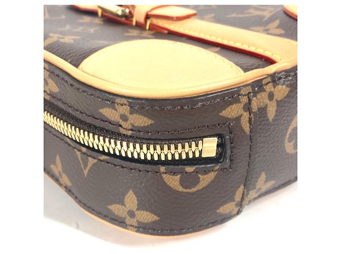 Pochette Verticale Valisette Monogram Louis Vuitton Marrone - vista 7