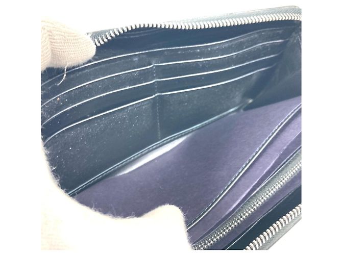 Cartera larga City Sports 2ML317 de Prada Negro Azul - vista 10