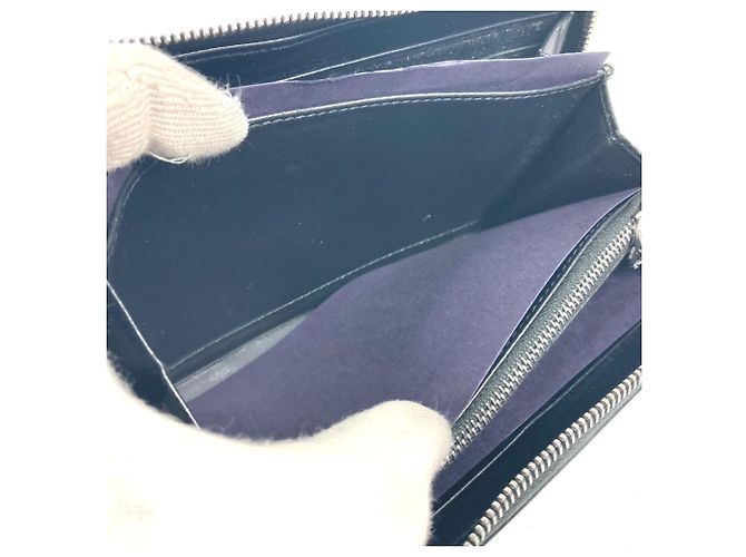Cartera larga City Sports 2ML317 de Prada Negro Azul - vista 11