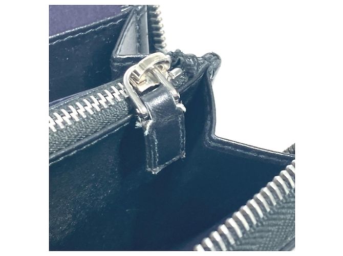 Cartera larga City Sports 2ML317 de Prada Negro Azul - vista 12