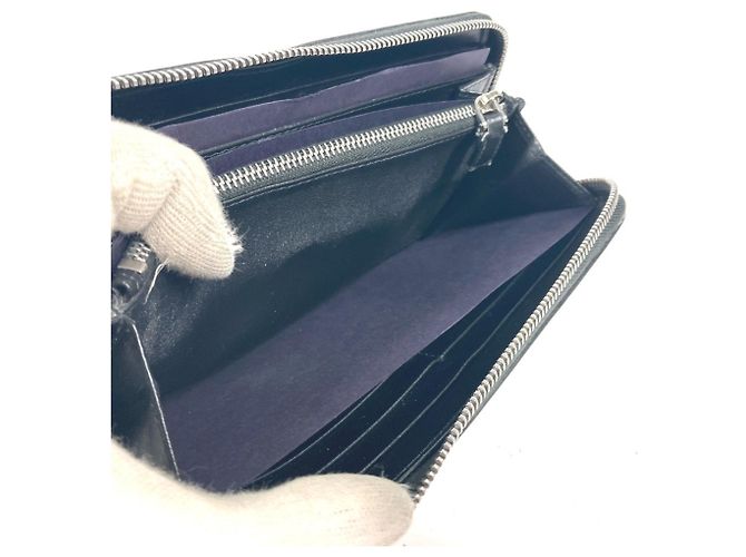 Cartera larga City Sports 2ML317 de Prada Negro Azul - vista 13