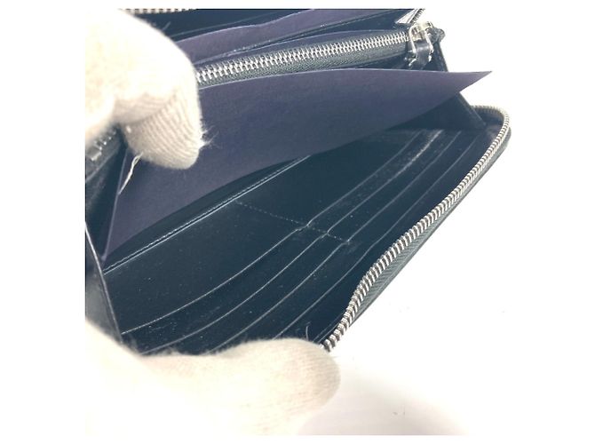 Cartera larga City Sports 2ML317 de Prada Negro Azul - vista 14