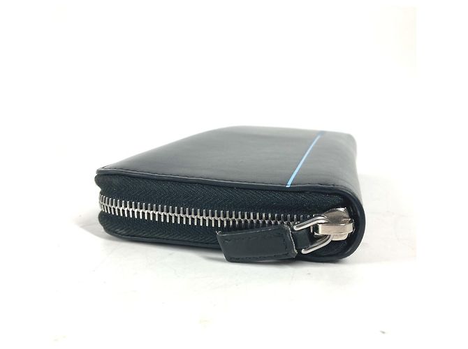 Cartera larga City Sports 2ML317 de Prada Negro Azul - vista 2