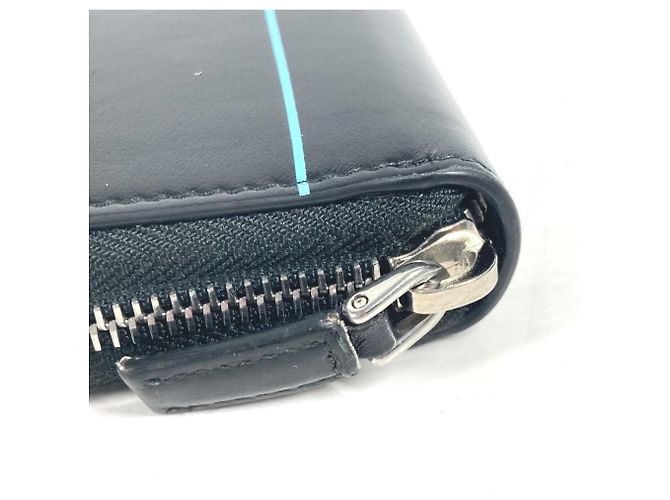 Cartera larga City Sports 2ML317 de Prada Negro Azul - vista 5