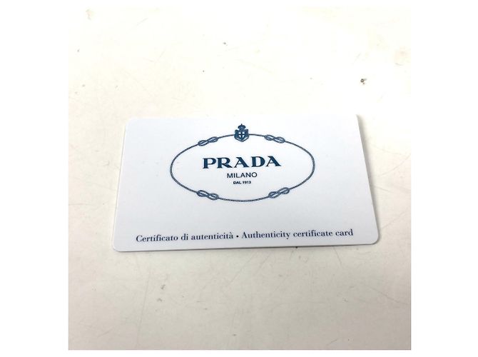 Cartera larga City Sports 2ML317 de Prada Negro Azul - vista 8