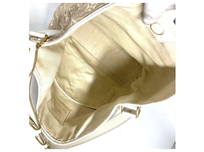 Borsa Tote Louis Vuitton Monogram Sabbia Buzas PM Beige Crudo Monogramma - vista 10