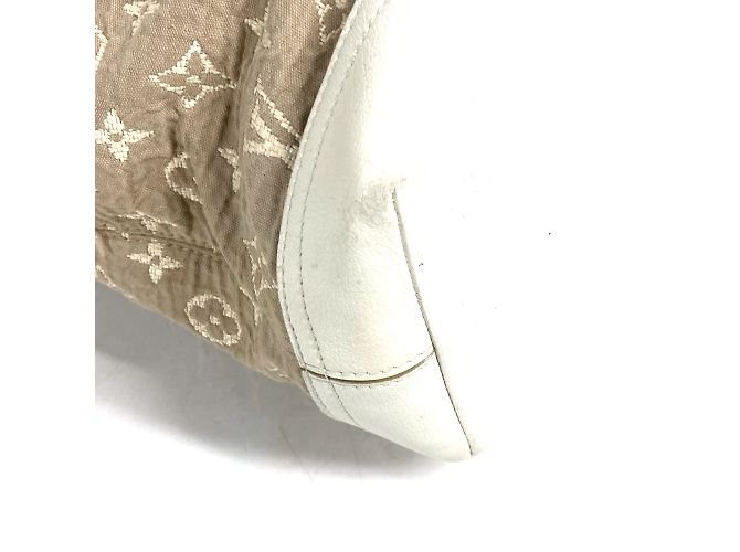 Borsa Tote Louis Vuitton Monogram Sabbia Buzas PM Beige Crudo Monogramma - vista 7