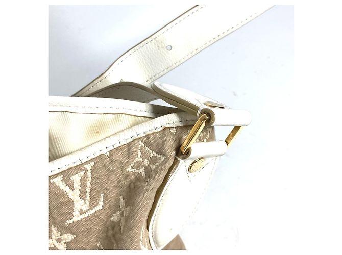 Borsa Tote Louis Vuitton Monogram Sabbia Buzas PM Beige Crudo Monogramma - vista 9