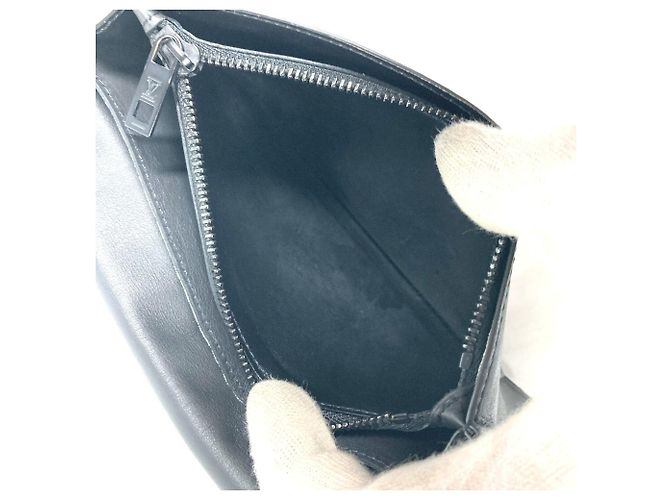 Cartera larga de piel negra Louis Vuitton Negro - vista 14
