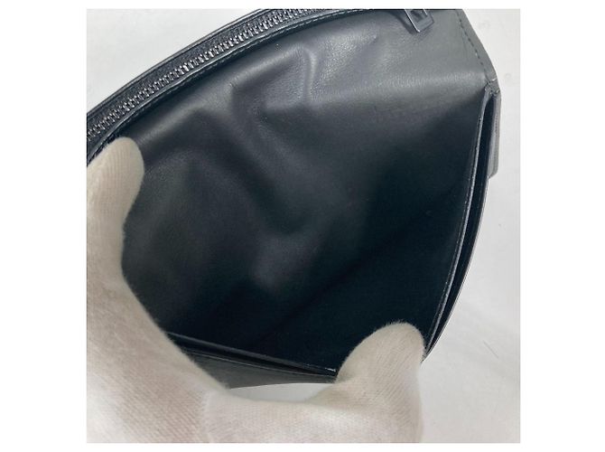 Cartera larga de piel negra Louis Vuitton Negro - vista 9