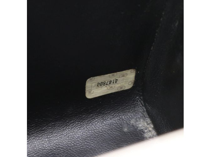 Chanel Matelassé Vanity Handtasche Schwarz - Ansicht 15