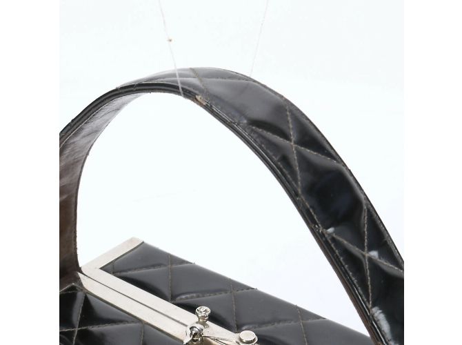 Chanel Matelassé Vanity Handtasche Schwarz - Ansicht 4