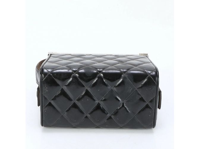 Chanel Matelassé Vanity Handtasche Schwarz - Ansicht 8