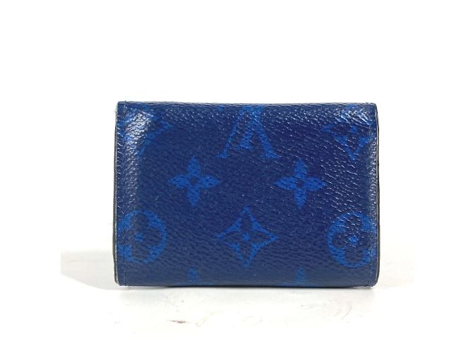 Billetera compacta Discovery Taiga Rama de Louis Vuitton Azul - vista 2
