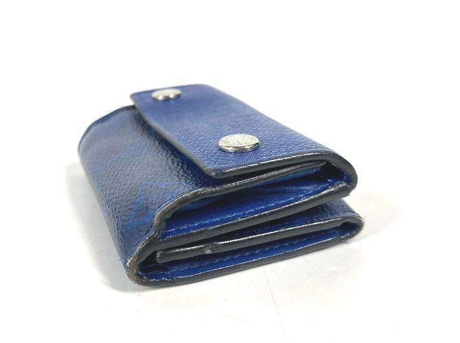 Billetera compacta Discovery Taiga Rama de Louis Vuitton Azul - vista 3