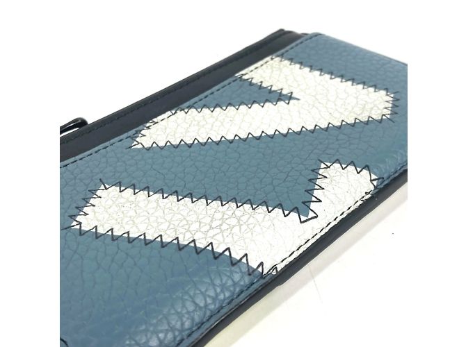 Portafoglio Louis Vuitton in blu e giallo - vista 6