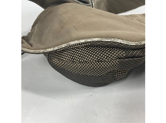 Belt bag da jogging Louis Vuitton Damier Geant Santur Beige - vista 12