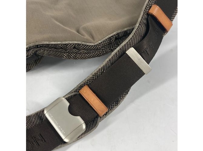 Belt bag da jogging Louis Vuitton Damier Geant Santur Beige - vista 14