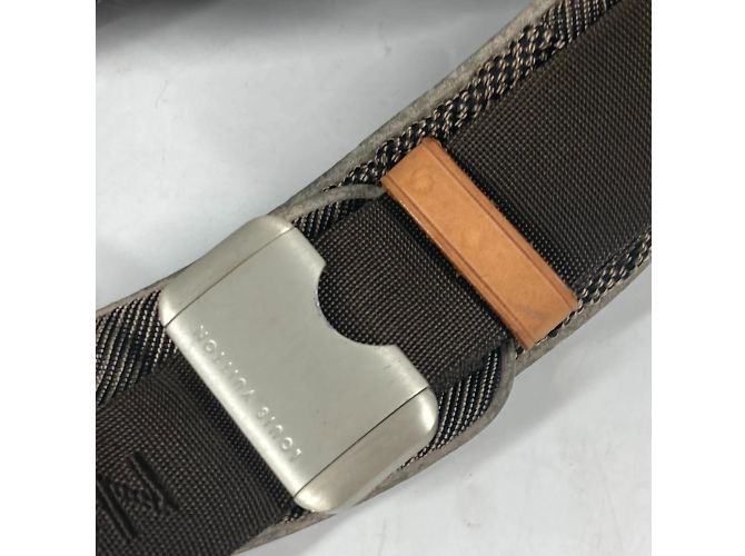 Belt bag da jogging Louis Vuitton Damier Geant Santur Beige - vista 15