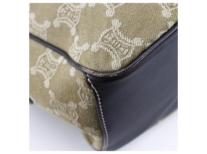 Céline Borsa a mano Celine Boogie Bag Cachi - vista 4