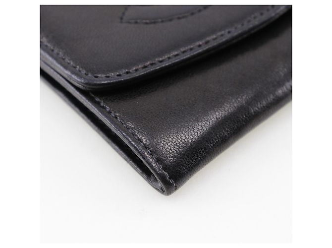 Monedero Chanel Coco Mark Negro - vista 4