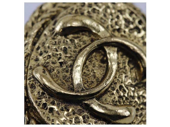 Orecchini a clip placcati in oro Chanel Coco Mark D'oro - vista 5