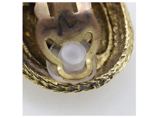 Orecchini a clip placcati in oro Chanel Coco Mark D'oro - vista 7