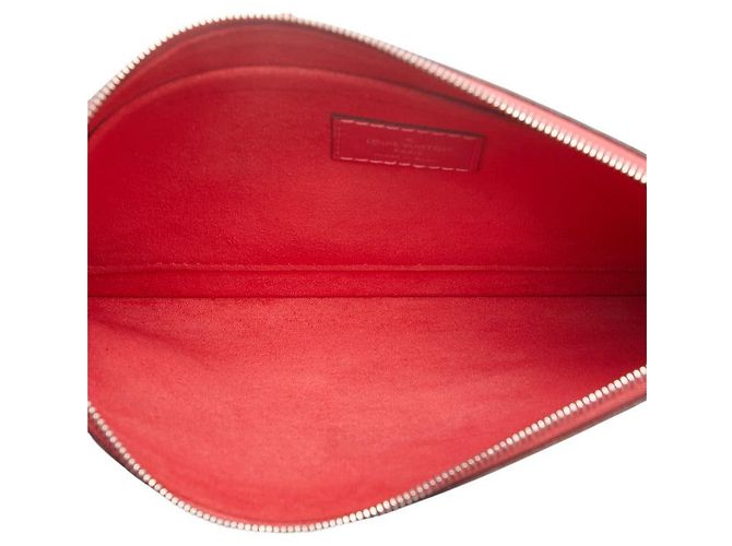 Sac tote Neverfull MM M40954 de Louis Vuitton Rouge - vue 10