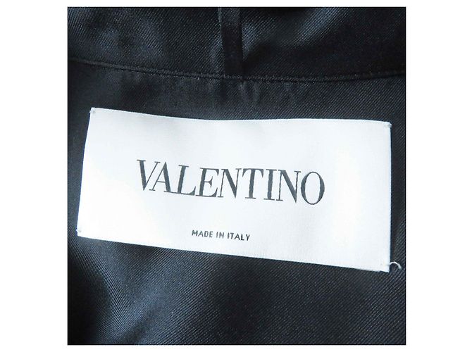 Valentino Seidenrayonkleid schwarz 44 Damen - Ansicht 6